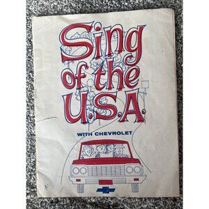 1964 CHEVROLET "SING OF THE USA" SONGBOOK